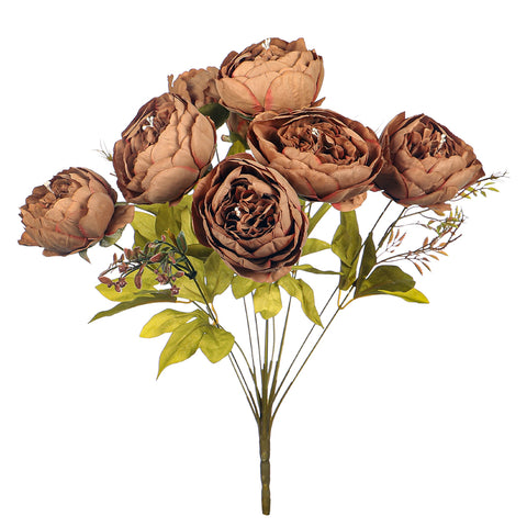 Artificial Silk Peony Bunch Flowers