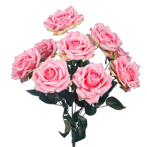 Artificial Silk Rose Flower Bunch