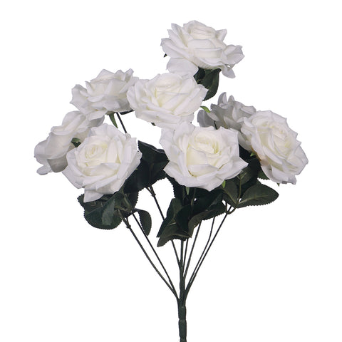 Artificial Silk Rose Flower Bunch