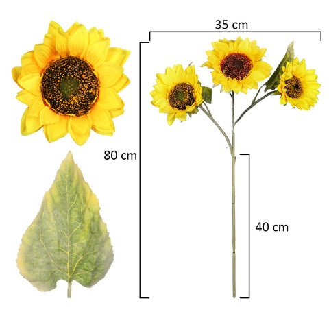 Artificial Silk Sunflower