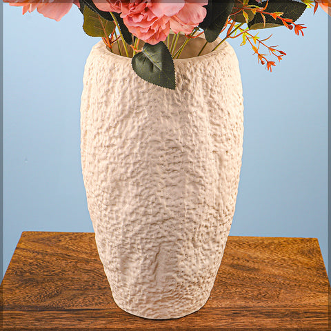 Modern white vase