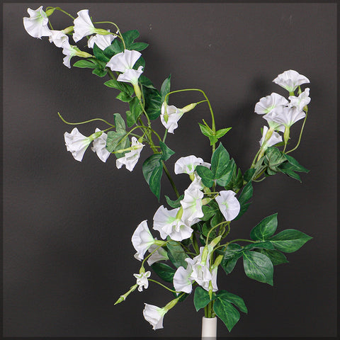 3pcs Single Stem Artificial Morning Glory Flower