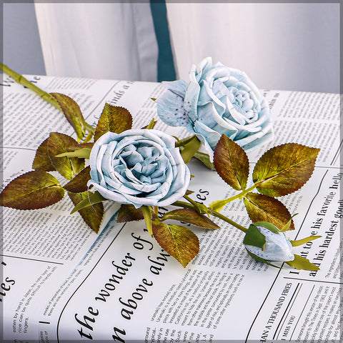 Single Stem Nearly Natural Rose Flower