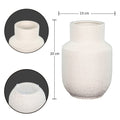 Stylish white modern ceramic vase for contemporary interiors