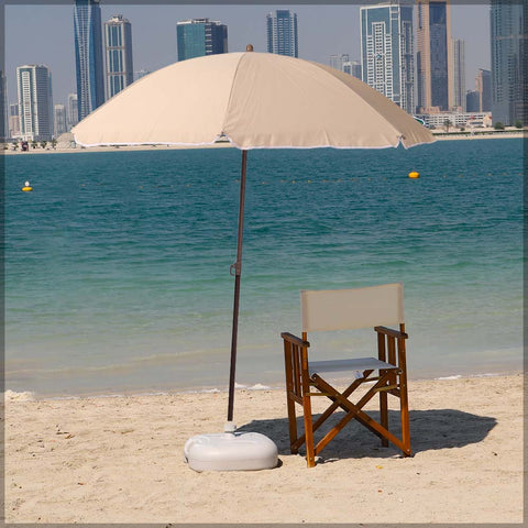 Small Patio Outdoor/ Beach Umbrella without Base