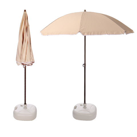 Small Patio Outdoor/ Beach Umbrella without Base