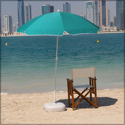 Small Patio Outdoor/ Beach Umbrella without Base