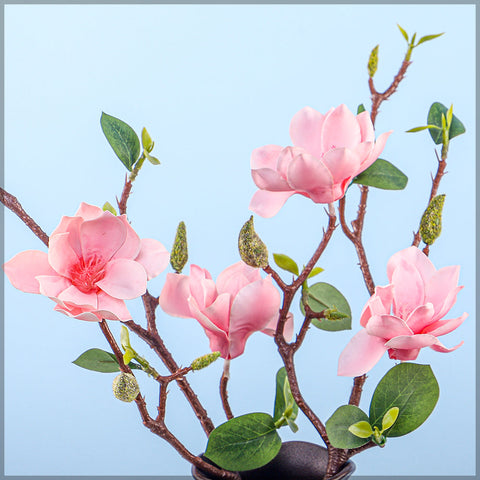 2pcs Artificial Small Magnolia Flower