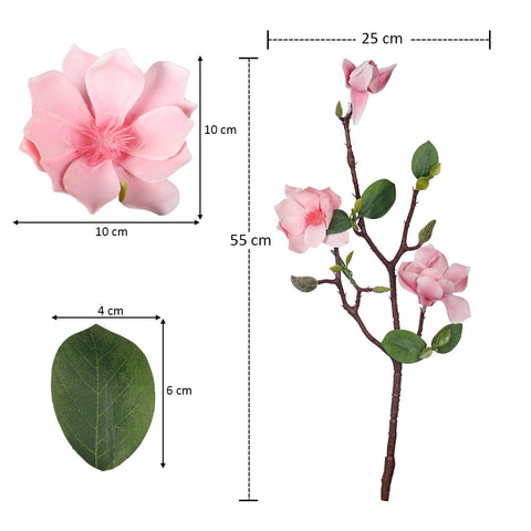 2pcs Artificial Small Magnolia Flower