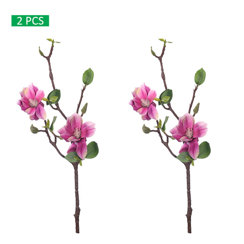 2pcs Artificial Small Magnolia Flower