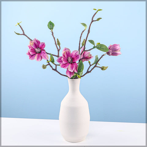 2pcs Artificial Small Magnolia Flower