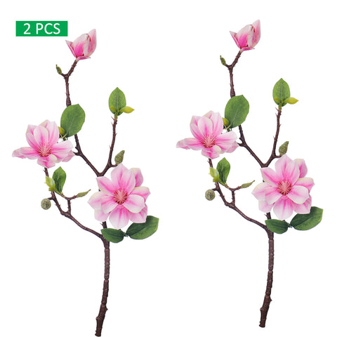 2pcs Artificial Small Magnolia Flower