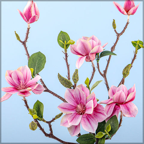 2pcs Artificial Small Magnolia Flower