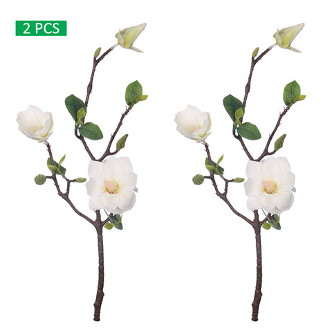 2pcs Artificial Small Magnolia Flower