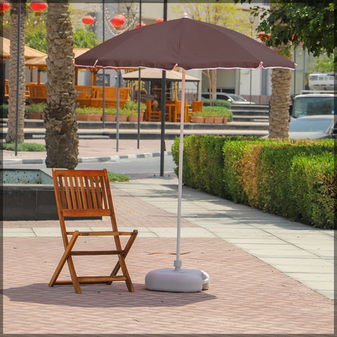 Small Patio Outdoor/ Beach Umbrella without Base