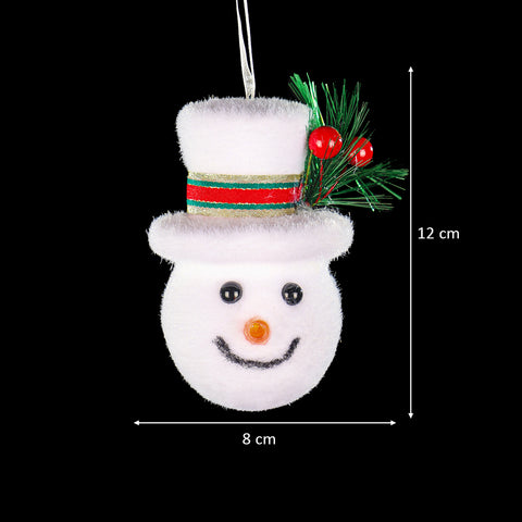 Decorative Snowman as Christmas Tree Ornaments