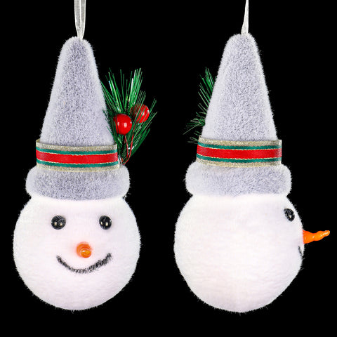 Decorative Snowman as Christmas Tree Ornaments