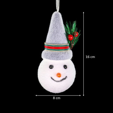 Decorative Snowman as Christmas Tree Ornaments