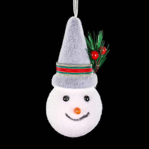 Decorative Snowman as Christmas Tree Ornaments