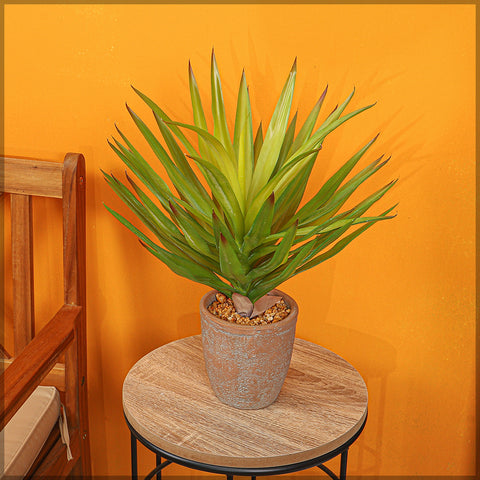 Spiky fake airplant for decor