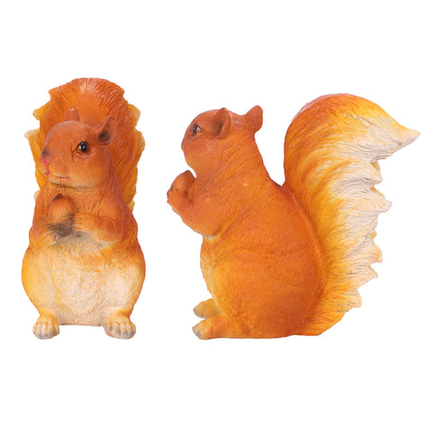 Decorative Squirrel Statue for Garden Decoration