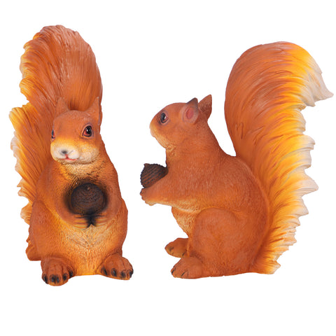 Decorative Squirrel Statue for Garden Decoration