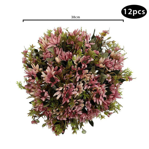 Artificial Mix Mini Daisy Flowers Pink