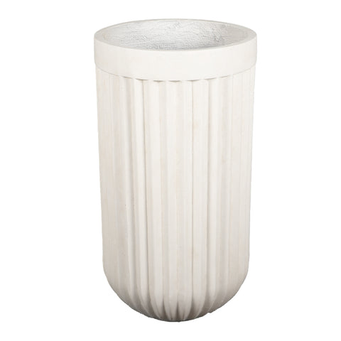 Stripe Concrete Planter Pot