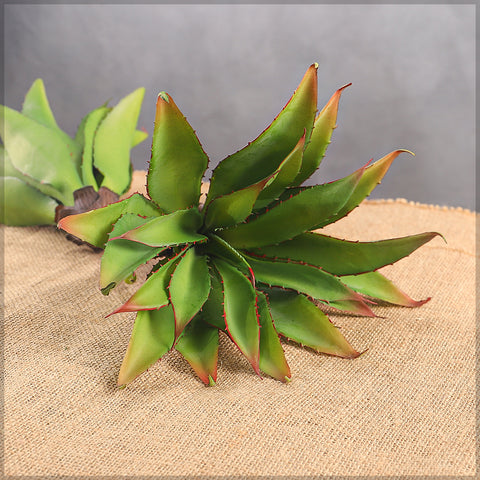 Artificial aloe plant for stylish indoor decoration