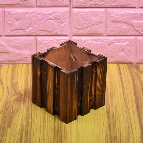 Square Wooden Planter