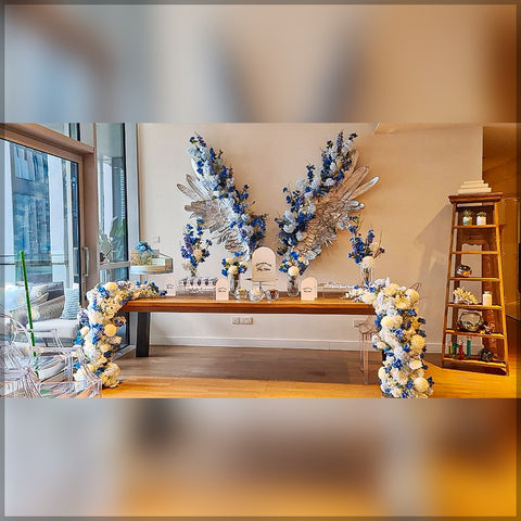 Wall Decoration and Table Arrangement