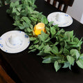 Greenery hanging garland with faux leaves for events