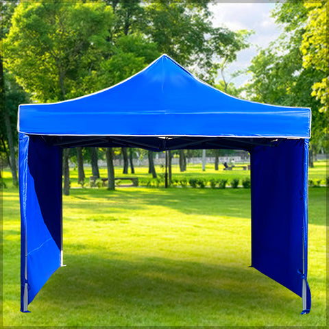 Folding waterproof canopy for outdoor use, providing easy portability and setup