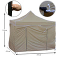 Waterproof gazebo tent providing rain protection