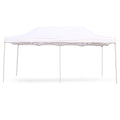 White pop up tent for outdoor events