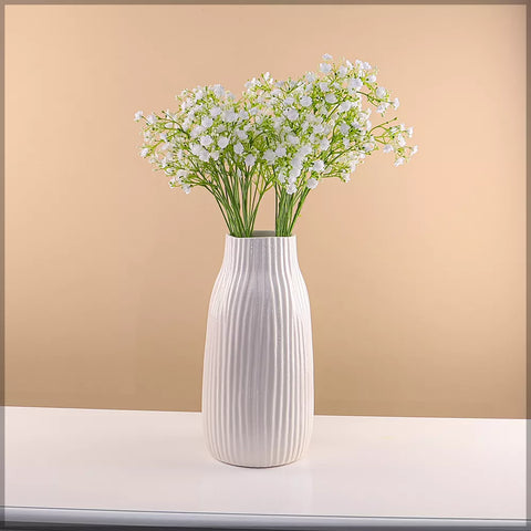 Ceramic floor vase for living room decor