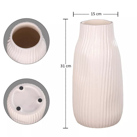 Sleek modern ceramic vase for home styling