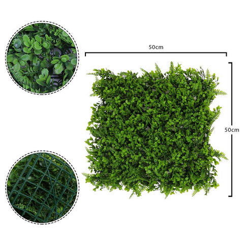 Artificial Wall Panel Topiary Fern Grass