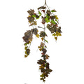 Artificial trailing ivy leaves