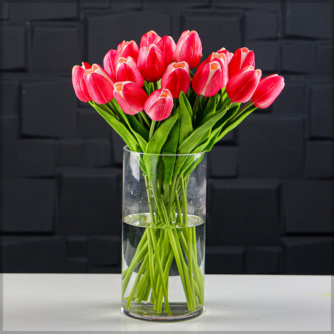 2pcs Artificial Tulip Fake Flowers