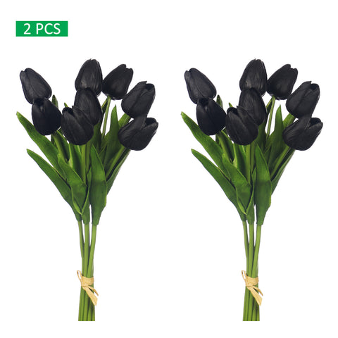 2pcs Artificial Tulip Fake Flowers