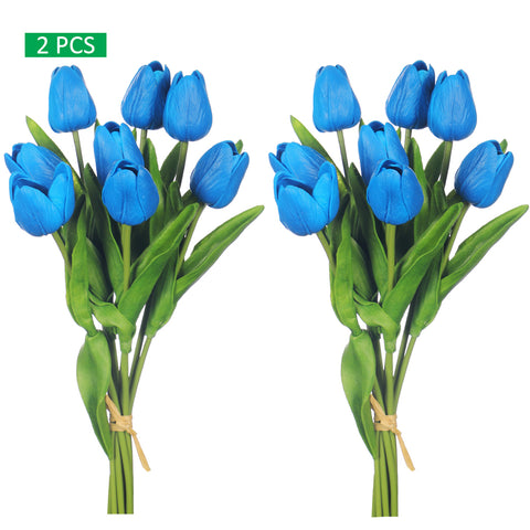 2pcs Artificial Tulip Fake Flowers