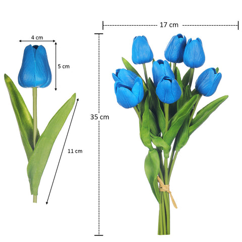 2pcs Artificial Tulip Fake Flowers