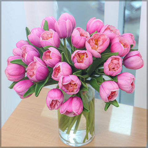 3bunches Nearly Natural Tulip Flowers