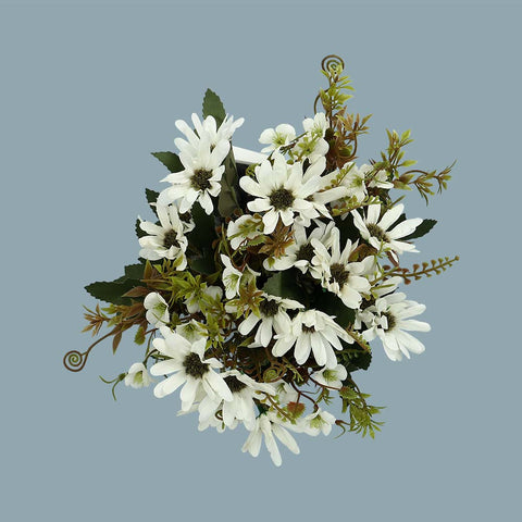 Artificial Mix Mini Daisy Flowers White