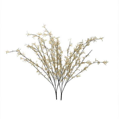 Decorative champagne twigs for creating chic floral arrangements