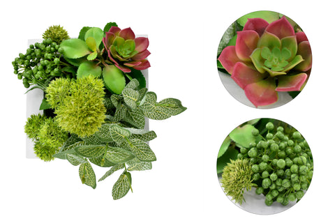 Artificial Succulent Arrangement For Table