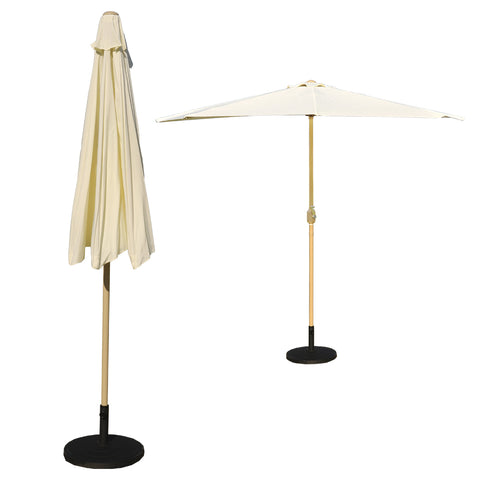 Outdoor Wall Half Umbrella without Base