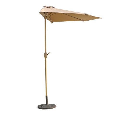 Outdoor Wall Half Umbrella without Base