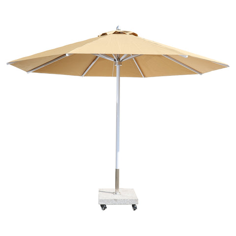 Outdoor Round Umbrella with Marble Base